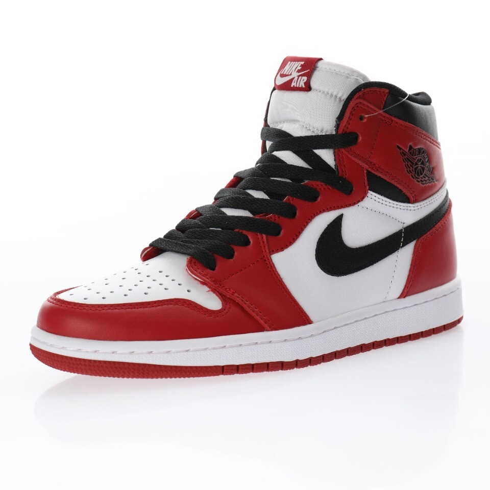 Alternative view of Air Jordan 1 High Sneaker 555088-101