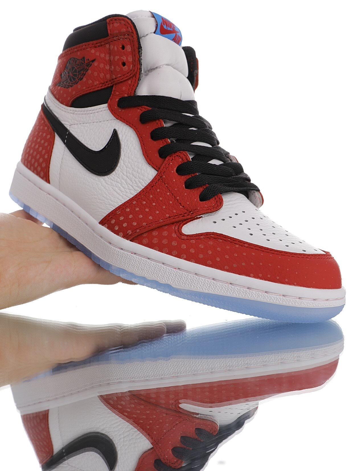 Alternative view of Air Jordan 1 High Sneaker 555088-602