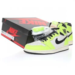 Alternative view of Air Jordan 1 High Sneaker 555088-702