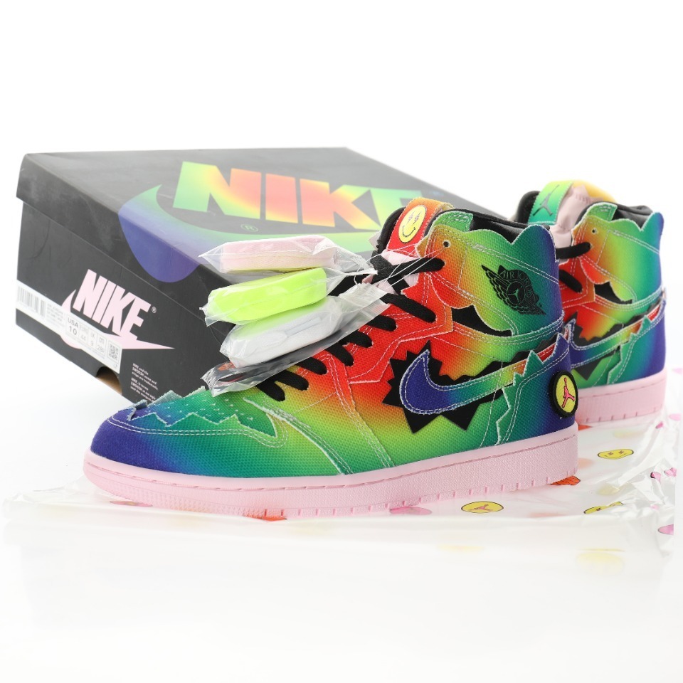 Alternative view of Air Jordan 1 High Sneaker DC3481-900