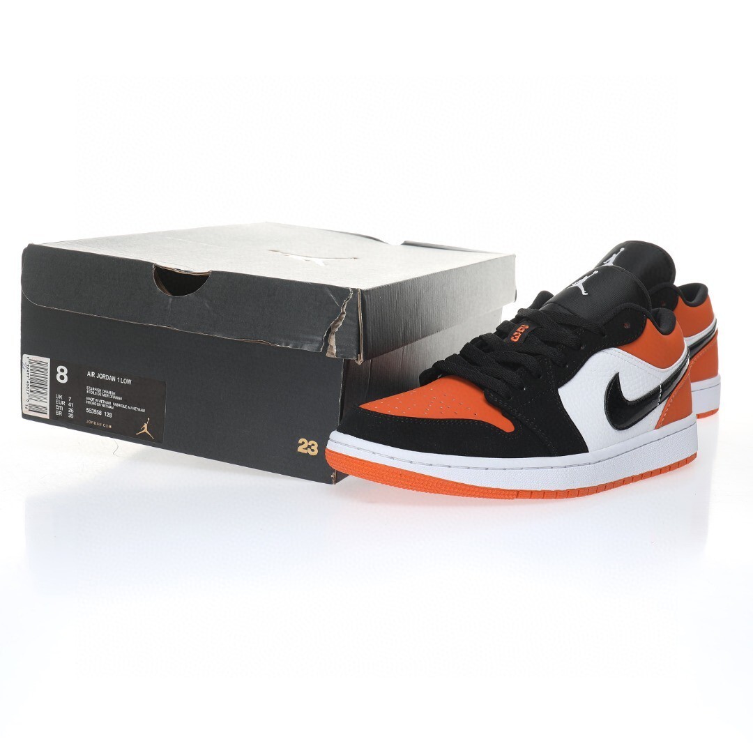 Alternative view of Air Jordan 1 Low Sneaker 553558-128