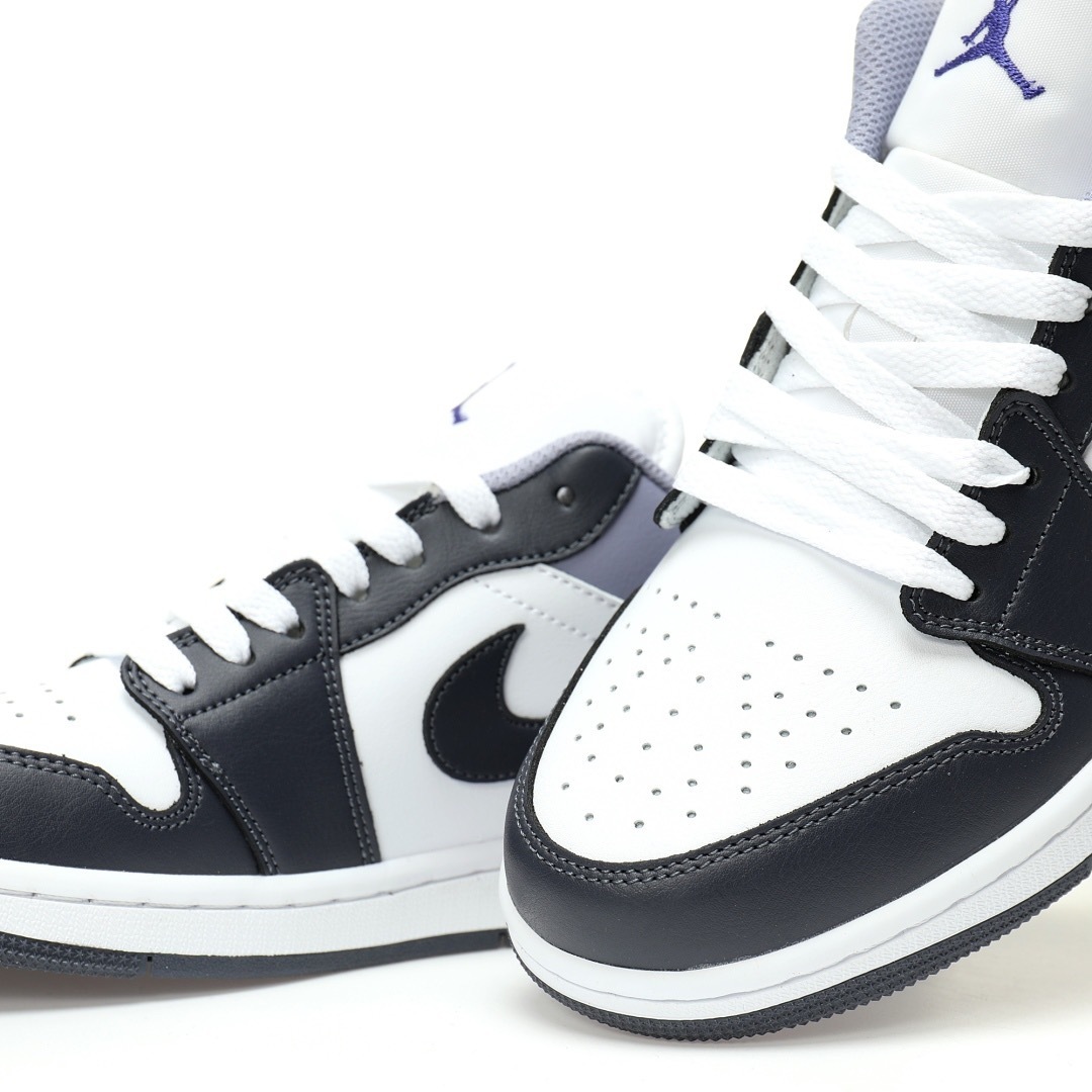 Alternative view of Air Jordan 1 Low Sneaker 553558-145