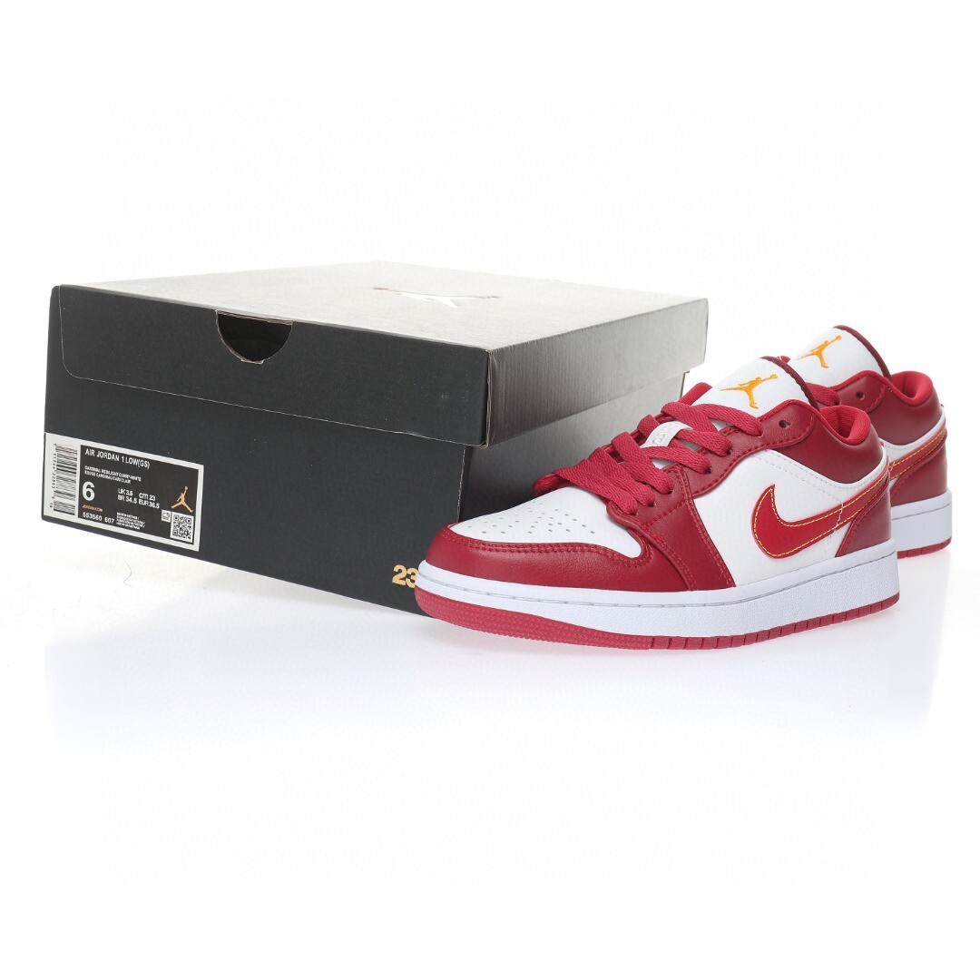 Alternative view of Air Jordan 1 Low Sneaker 553560-607