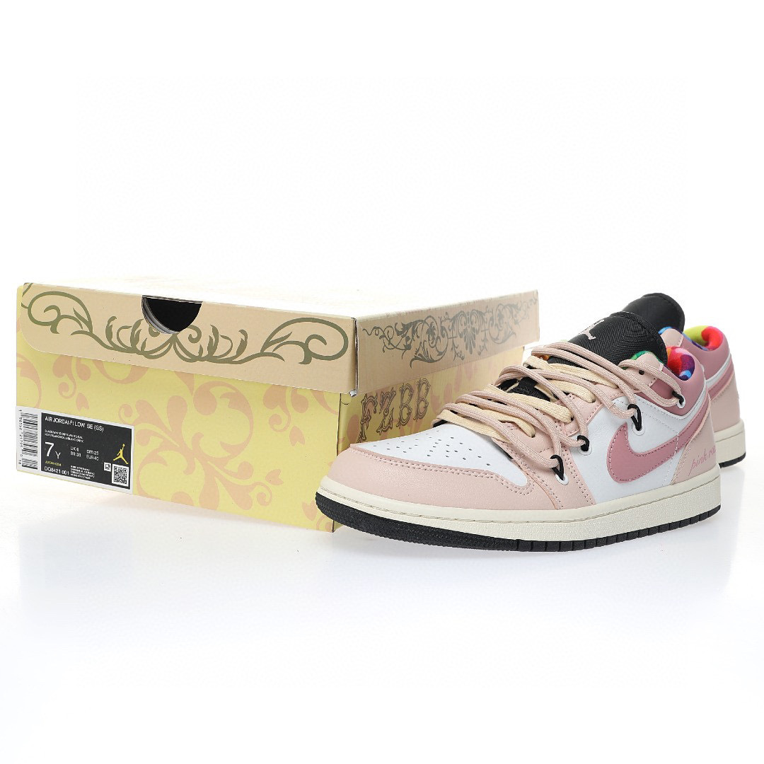 Alternative view of Air Jordan 1 Low Sneaker DQ8421-001