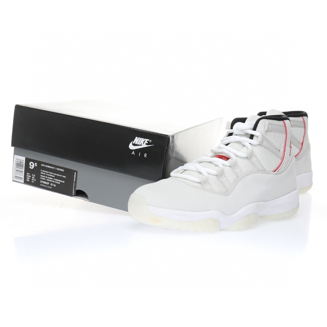 Alternative view of Air Jordan 11 Sneaker 378037-016