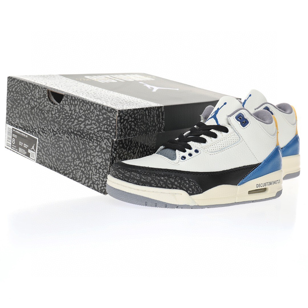 Alternative view of Air Jordan 3 Sneaker 398614-145