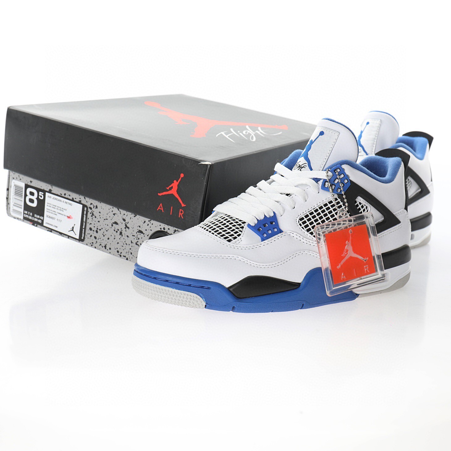 Alternative view of Air Jordan 4 Sneaker 308497-117