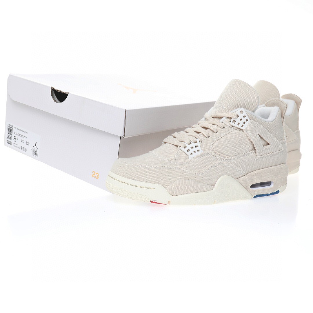 Alternative view of Air Jordan 4 Sneaker DQ4909-100