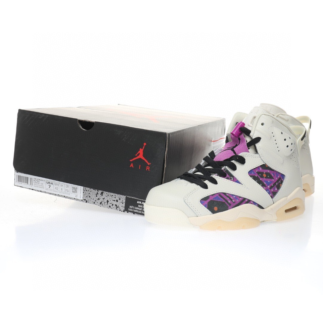 Alternative view of Air Jordan 6 Sneaker CZ4152-101