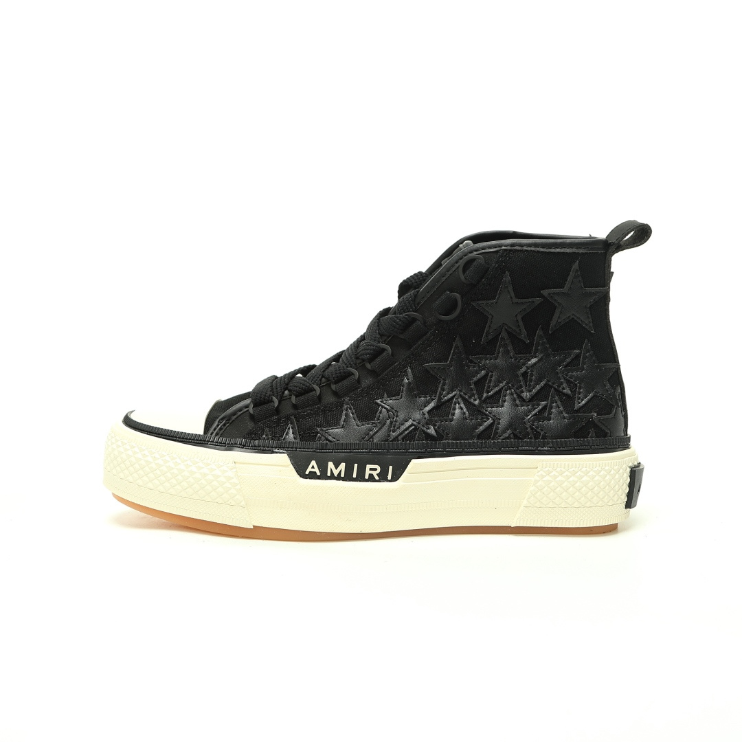 Amiri Stars Court High-Top Sneakers PXMFS003-004