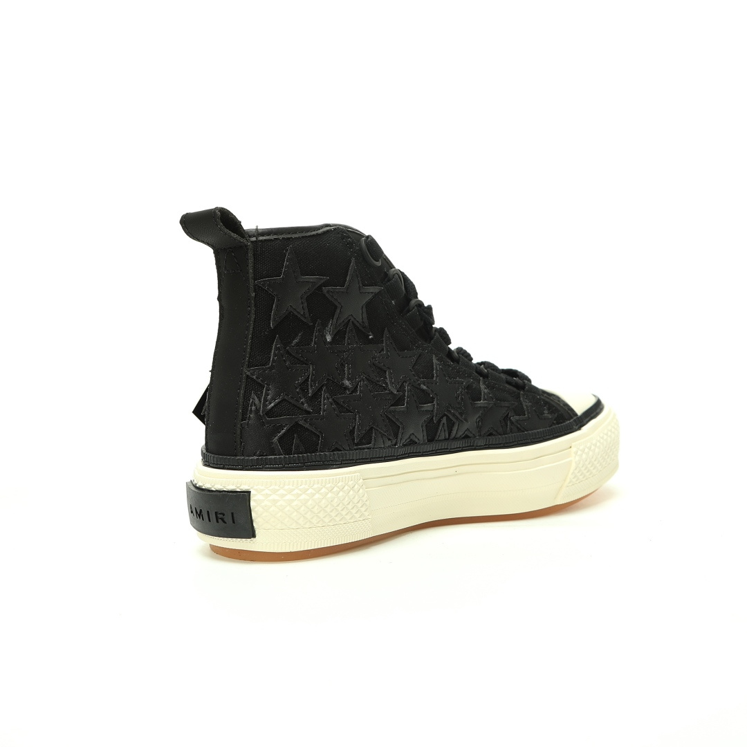 Amiri Stars Court High-Top Sneakers PXMFS003-004 - Image 3