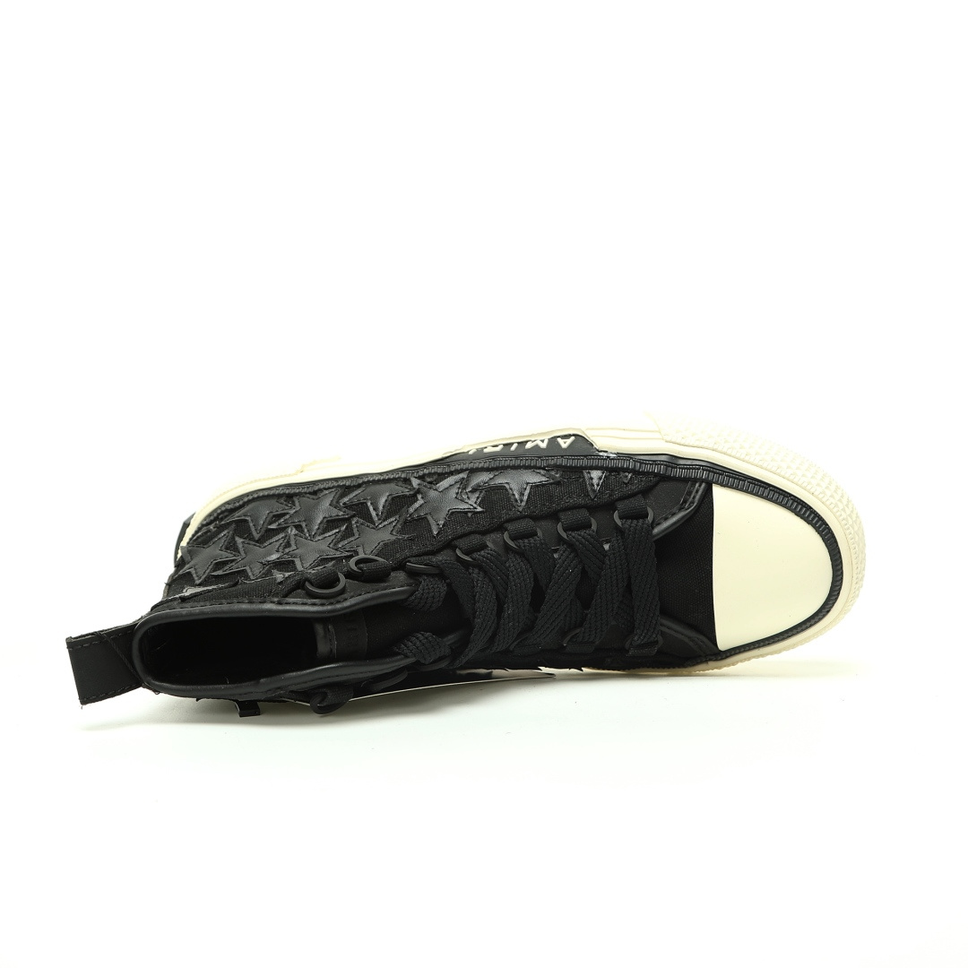 Amiri Stars Court High-Top Sneakers PXMFS003-004 - Image 4