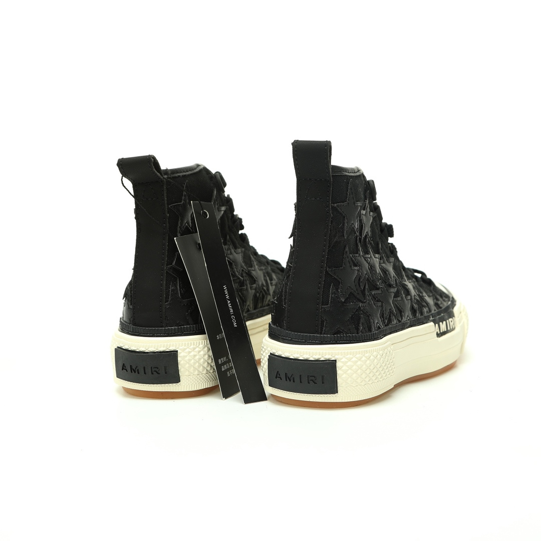 Amiri Stars Court High-Top Sneakers PXMFS003-004 - Image 7