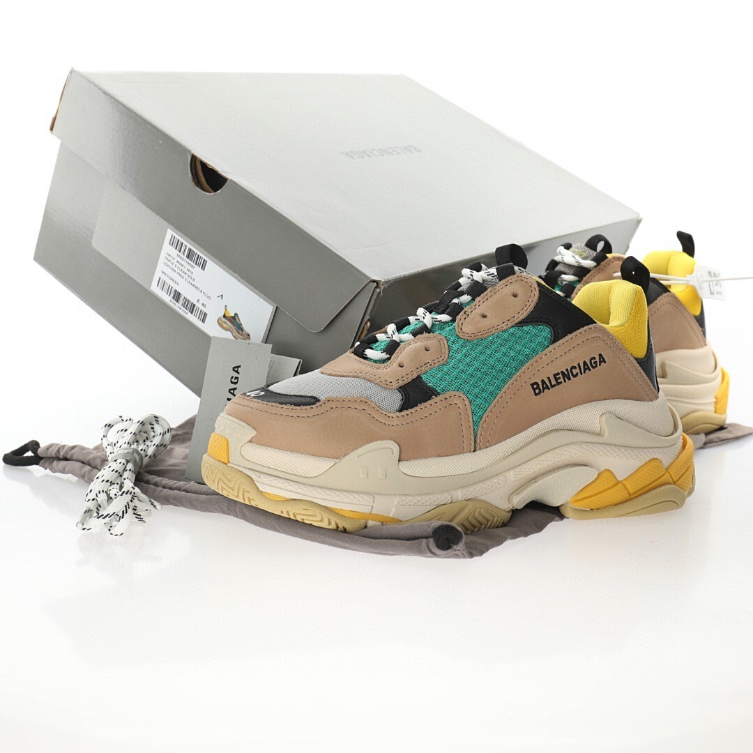 Balenciaga Triple S Sneaker 536737 W09E1 9010 - Image 2