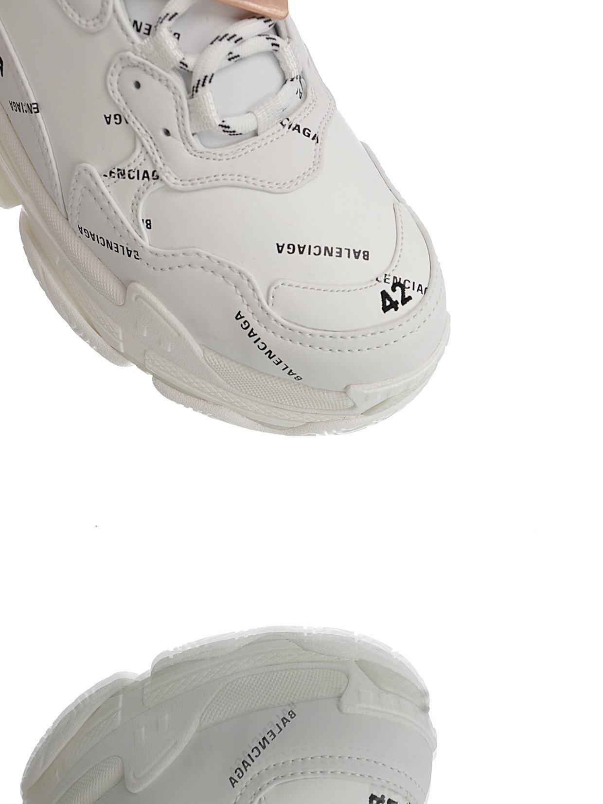 Balenciaga Triple S Sneaker 5536737 W2FA1 9010 - Image 5