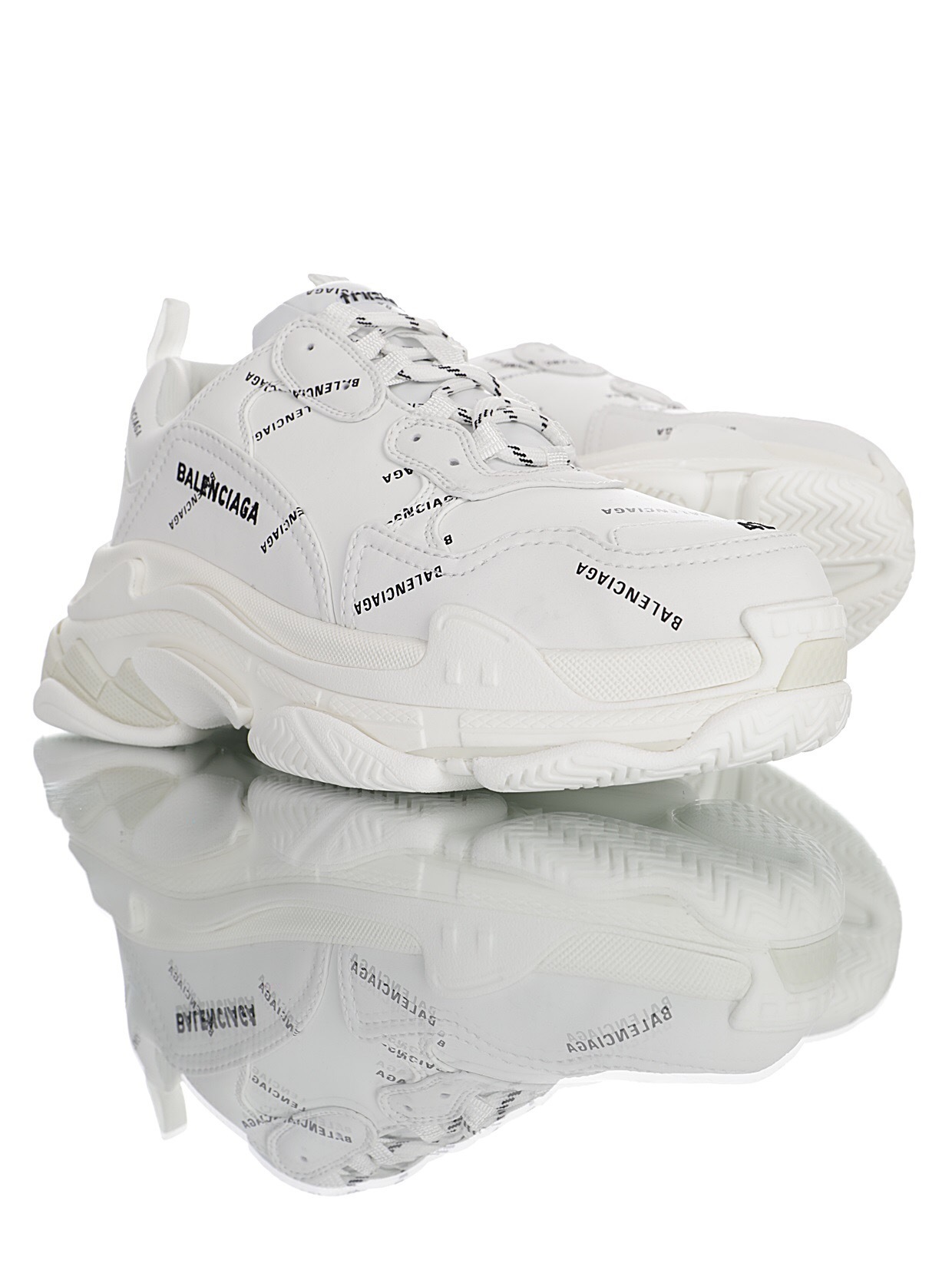 Balenciaga Triple S Sneaker 5536737 W2FA1 9010 - Image 7