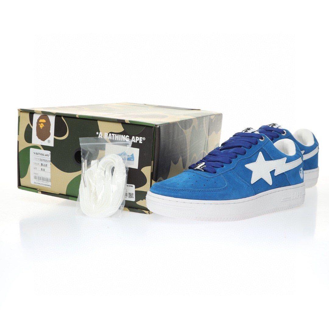 Alternative view of Bape Sneaker 1H20191047 BLU