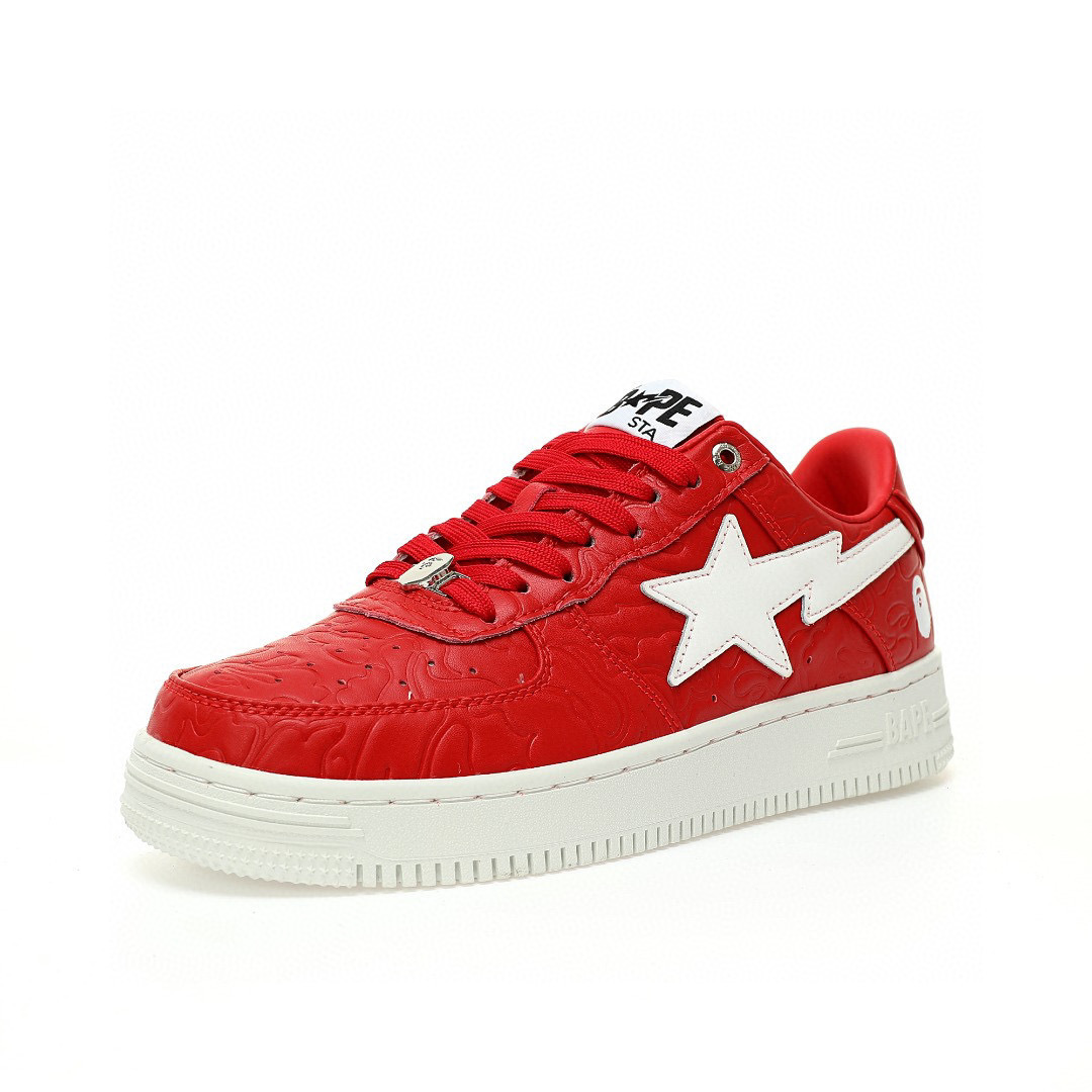 Alternative view of Bape Sneaker 1J80-191-052-RED