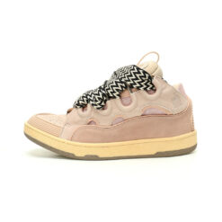 LANVIN Curb Leather Low-Top Sneakers FM-SKRK11-DRAG-A2051