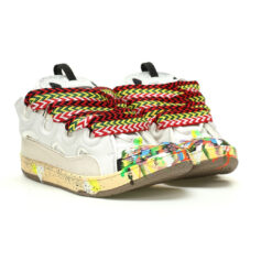 Alternative view of LANVIN Curb Leather Low-Top Sneakers FM-SKRK11-DRGD-E21