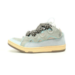 LANVIN Curb Leather Low-Top Sneakers FM-SKRK25-DRAG-A2050