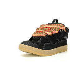 Alternative view of LANVIN Curb Leather Low-Top Sneakers FU SKDK12 DRA2 P2510 FU-SKDK12-DRA2-P2510