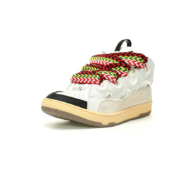 Alternative view of LANVIN Curb Leather Low-Top Sneakers FW-SKDK02-DRAG-A2100