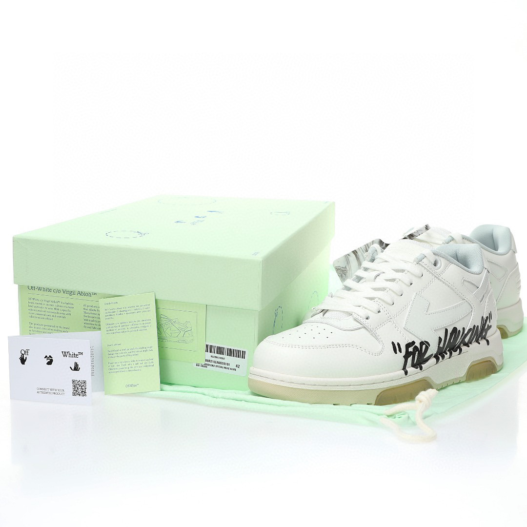 Off-White Out of Office Sneaker OMIA189R21LEA0020101 - Image 9