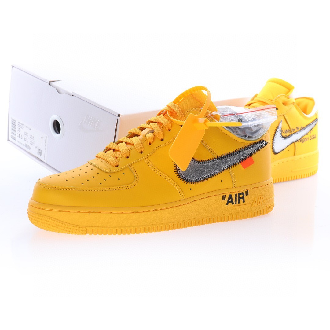 Off-White x Nike Air Force 1 Sneaker DD1876-700 - Image 9