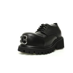 Alternative view of BALENCIAGA Men s Leather boots Stomper Black BB LOGO 701393 WBD40 1000 Sneakers