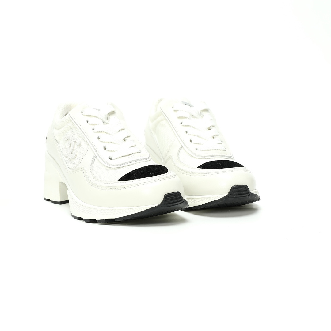 Chanel 25K Calfskin Sneakers C G46871B22451U4597 - Image 6