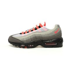Nike Air Max 95 Essential Grey Solar Red Sneakers AT2865-100