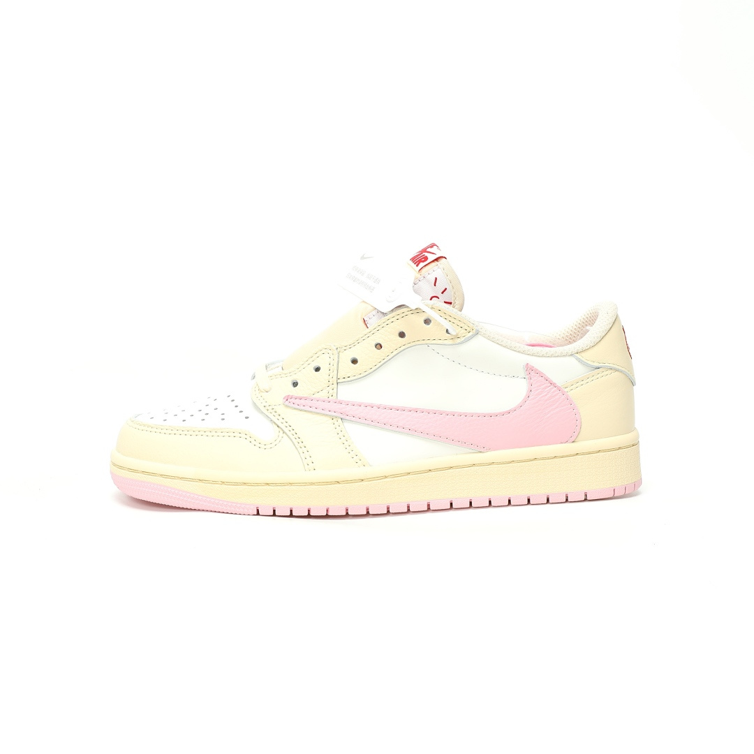 Nike Air Jordan 1 Low OG SP White Pink AJ1 TS Sneakers LV7604-101