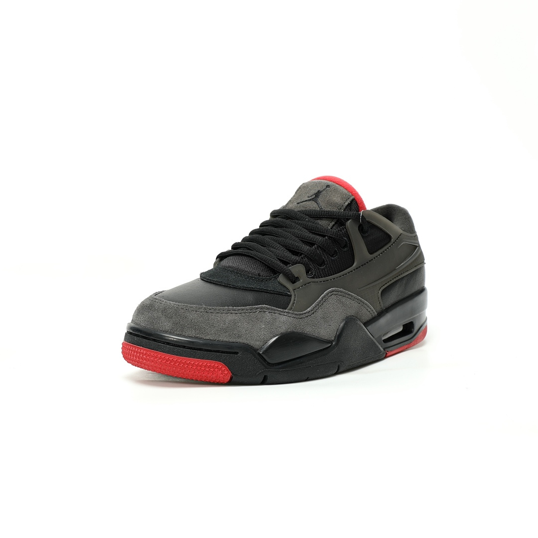 Alternative view of Nike Air Jordan 4 Retro RM Bred AJ4 Sneakers FQ7939-060